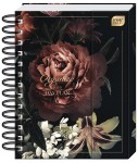 INTERDRUK Planer kołowy B6 organizer notes na magnes Flower