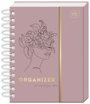 INTERDRUK Planer kołowy B6 organizer notes na magnes Woman