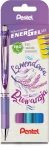 PENTEL Pióro kulkowe długopis Energel 0,7 mm 4 kol WZORY