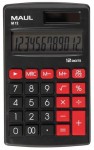 MAUL Kalkulator kieszonkowy 12-pozycyjny M12 CZARNY