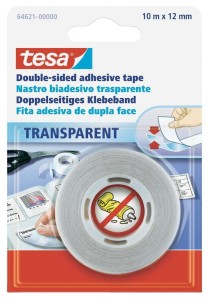 TESA Taśma klejąca dwustronna 10 m x 12 mm