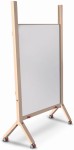 MemoBe Idea Flipchart suchościeralny magnetyczny oprawa drewniana 80 x 120 x H180 cm