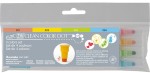 KURETAKE Pisaki dwustronne Clear Color Dot 4 kolory