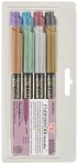 KURETAKE Pisaki Fudebiyori Metallic 8 kolorów