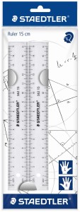 STAEDTLER Linijka 15 cm zestaw 2 sztuki