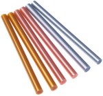 DPCRAFT Wkłady klejowe metaliczne do pistoletu na gorąco 7 mm / 6 sztuk