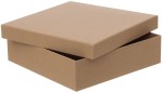 DPCRAFT Pudełko tekturowe na prezent album 23,5 x 23,5 x 6,5 KRAFT