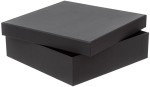 DPCRAFT Pudełko tekturowe na prezent album 23,5 x 23,5 x 6,5 CZARNE