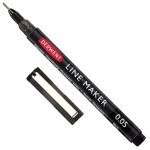 DERWENT Cienkopis pisak marker Line Maker - RÓŻNE KOŃCÓWKI