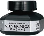 KURETAKE Tusz do kaligrafii rysunku 60 ml Silver Mica