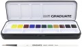 D135900012 Graduate Watercolour Student Set 12 Half Pans + 1 Brush 4.jpg