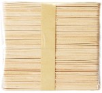 DPCRAFT Patyczki drewniane naturalne do lodów liczenia 50 sztuk