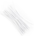 DRUCIKI KREATYWNE 30 CM BIAŁE, 25 SZT. KSDR-015.jpg