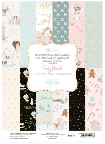 BLOK PAPIERÓW KREATYWNYCH Z ELEMENTAMI DO WYCINANIA - FROSTY PASTELS, 20 ARKUSZY DPPS-024.jpg