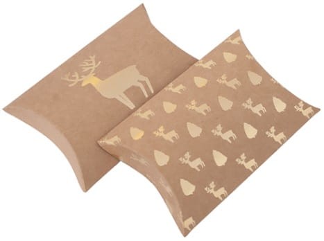 PUDEŁKA SKŁADANE PILLOW BOX, 15X13,5 CM, JELEŃ, 2 SZT..jpg
