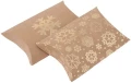 PUDEŁKA SKŁADANE PILLOW BOX, 15X13,5 CM, ŚNIEŻYNKI, 2 SZT..jpg