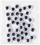DPCRAFT Oczka ruchome kreatywne do maskotek 8 mm 36 sztuk