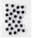 DPCRAFT Oczka ruchome kreatywne do maskotek 10 mm 24 sztuki