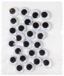 DPCRAFT Oczka ruchome samoprzylepne do maskotek 10 mm 24 sztuki