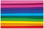 HAPPY COLOR Bibuła marszczona 25 x 200 cm 10 kolorów TĘCZA