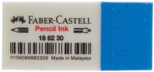 FABER-CASTELL Gumka winylowa do grafitu i tuszu 2w1
