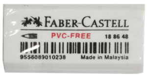 FABER-CASTELL Gumka winylowa PVC-Free BIAŁA MAŁA