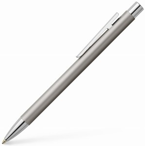 FABER-CASTELL Długopis stalowy Neo Slim SREBRNY MATOWY