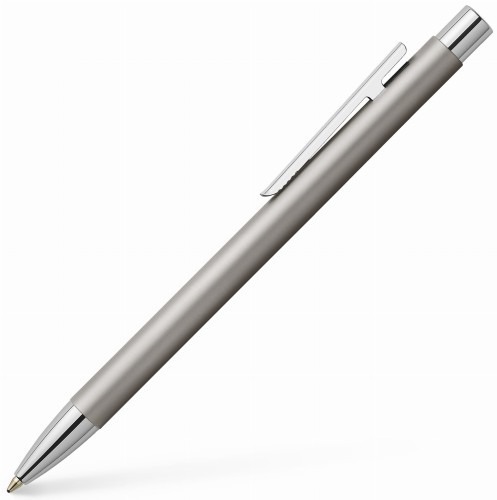 342120_Neo Slim Stainless Steel ballpoint pen, M, silver matt_High Res_53728.jpg