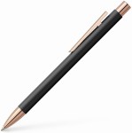 FABER-CASTELL Długopis stalowy Neo Slim CZARNY ROSE GOLD