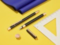 343100_Neo Slim metal fountain pen, M, black with rosegold_High Res_62076.jpg