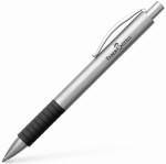 FABER-CASTELL Długopis Essentio Metal Srebrny Matowy B