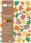 HAPPY COLOR Blok dekoracyjny A4 170g FOREST
