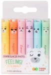 HAPPY COLOR Zakreślacz Mini Uszaki Pastel 6 sztuk