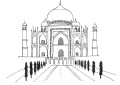 Lettering Fountain Pen  Taj Mahal India_High Res_62267.jpg
