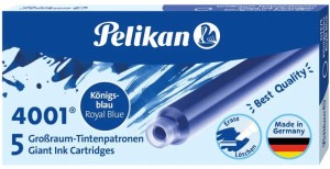 PELIKAN Naboje atramentowe do pióra długie - KOLORY