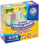 ASTRA Masa porcelanowa 380 g + 3 farby perłowe