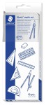 STAEDTLER  Zestaw geometryczny w metalowym etui 10 elementów
