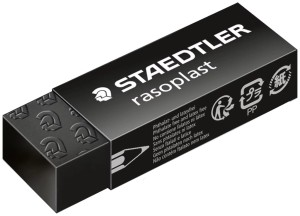 STAEDTLER Gumka do mazania czarna rasoplast B20 Black
