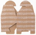 PUDEŁKA SKŁADANE CANDY BOX, 6X7,5X2,5 CM, SREBRNE PASKI, 4 SZT.-1.jpg