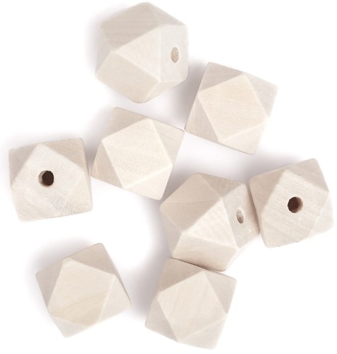 DREWNIANE KORALIKI, GEOMETRYCZNE 20 MM, 8 SZT.jpg