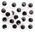DPCRAFT Oczka ruchome samoprzylepne do maskotek 2 cm 20 sztuk