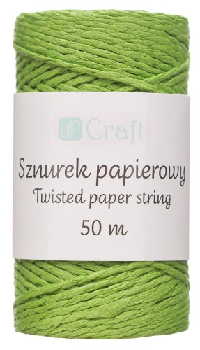 SZNUREK PAPIEROWY SKRĘCANY, ZIELONY, 50 M.jpg