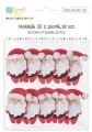 NAKLEJKI 3D Z PIANKI - MIKOŁAJE, 10 SZT.-1.jpg