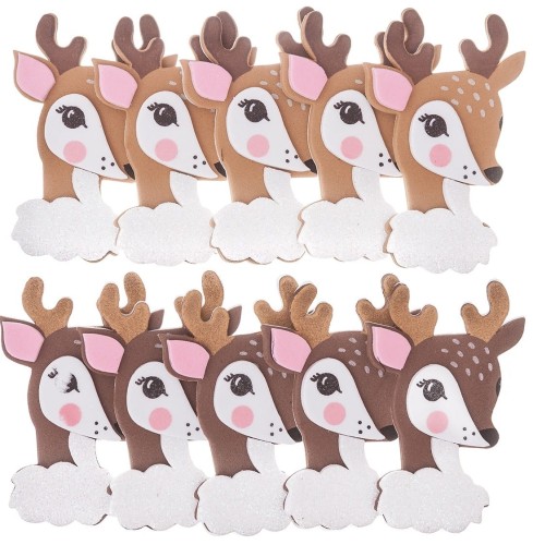 NAKLEJKI 3D Z PIANKI - BAMBI, 10 SZT.jpg