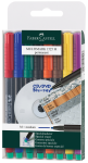 FABER-CASTELL Foliopis marker M 1 mm Multimark 8 sztuk