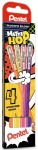 PENTEL Długopisy żelowe 1 mm K110 Mattehop 4 kolory