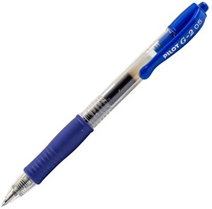 PILOT Długopis żelowy automatyczny G2 NIEBIESKI