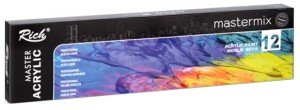 RICH Farby akrylowe 12 kolorów x 60 ml
