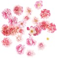 NAKLEJKI PET - KWIATY, 30 SZT - ROMANTIC PINK.jpg