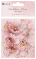 POŁYSKUJĄCE NAKLEJKI PET - KWIATY, 20 SZT - PINK BLUSH-1.jpg